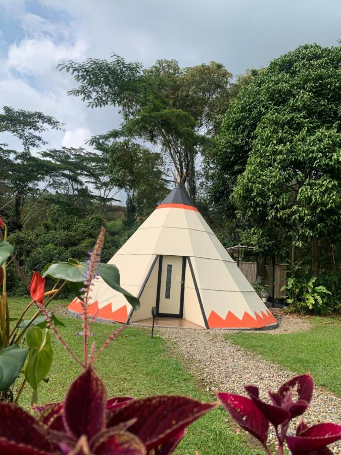 Bosque De Aventura & Glamping Refugio Del Bosque 호텔 라 메사 외부 사진