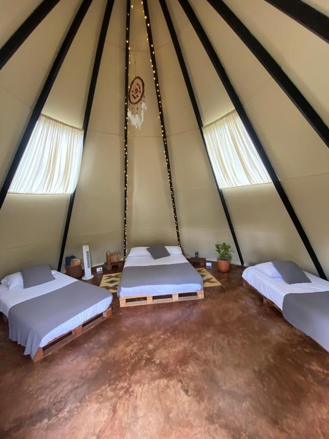 Bosque De Aventura & Glamping Refugio Del Bosque 호텔 라 메사 외부 사진