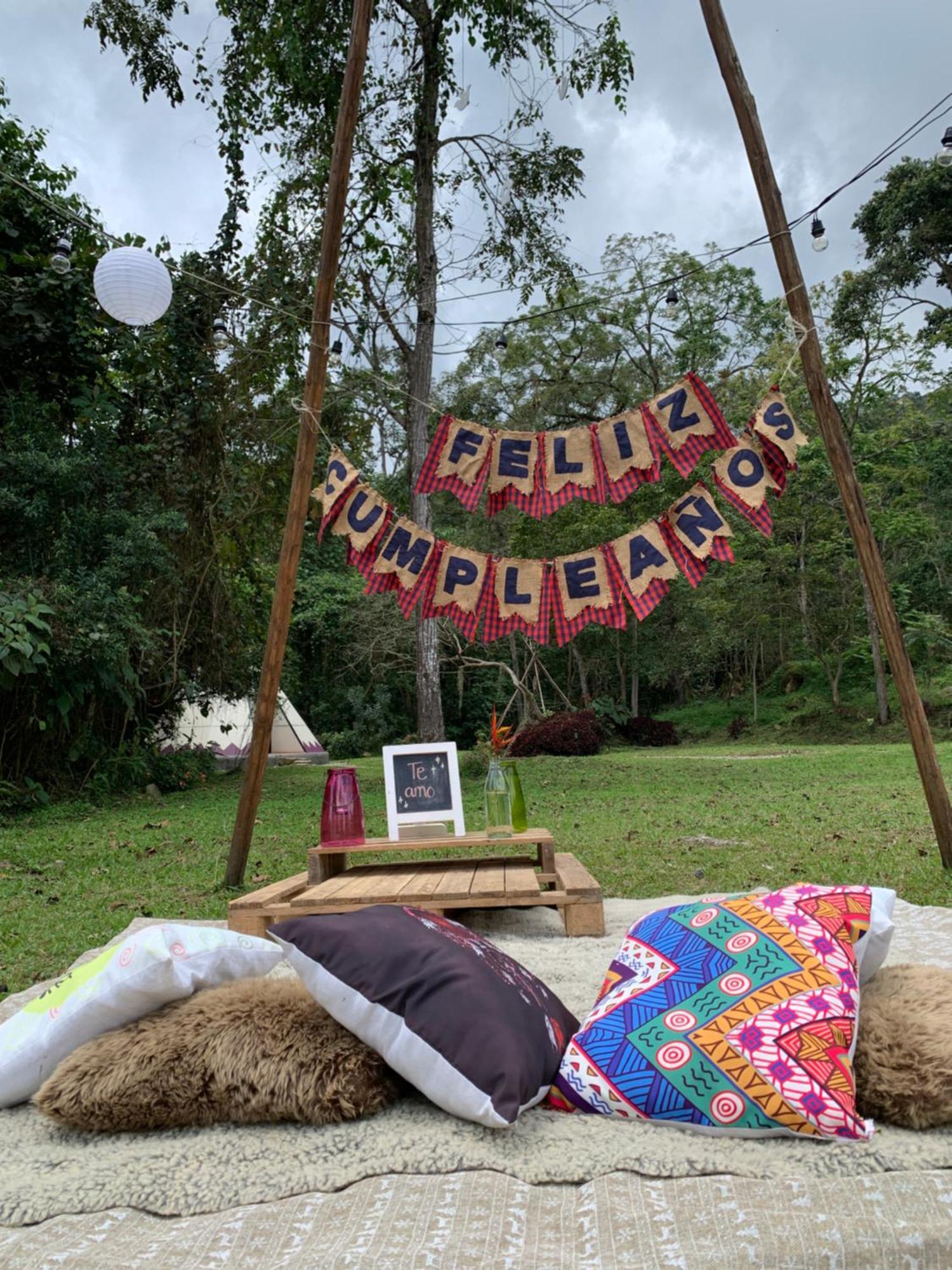 Bosque De Aventura & Glamping Refugio Del Bosque 호텔 라 메사 외부 사진